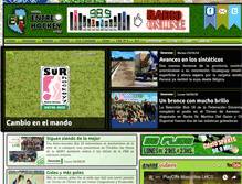 Tablet Screenshot of entrehockey.com